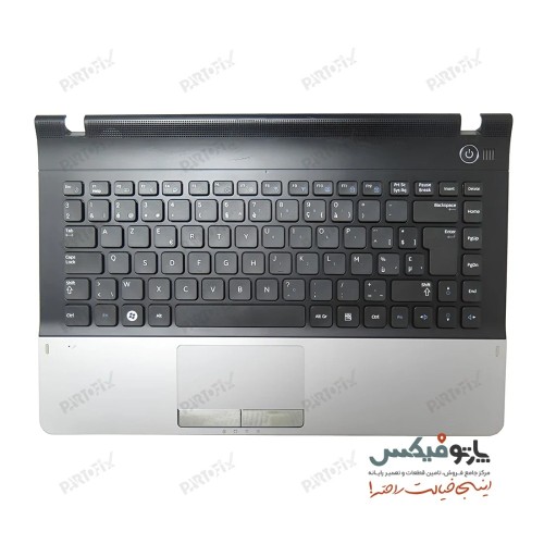 قاب دور کیبورد (C) لپ تاپ سامسونگ NP300E4A نقره ای