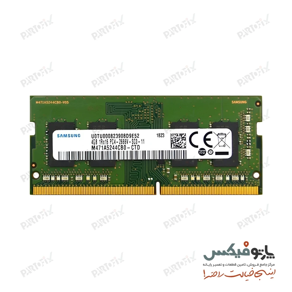 رم لپ تاپ 4 گیگابایت سامسونگ DDR4 2666