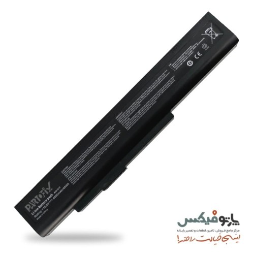 باتری شرکتی لپ تاپ ام اس آی CX640/CR640 6cell A32-A15 4400 میلی آمپر